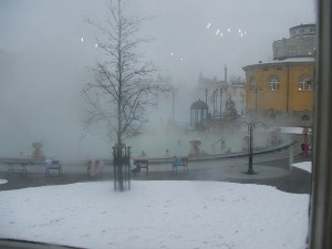 Winter Szechenyi Bath