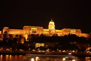 Buda castle Night Budapest River Attractions by Arian Zwegers
