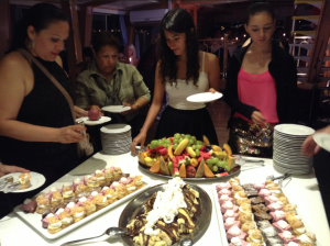 Budapest Cruise Show Desserts