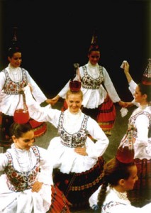 Hungarian Folk Dance Show Budapest Balancing Bottles