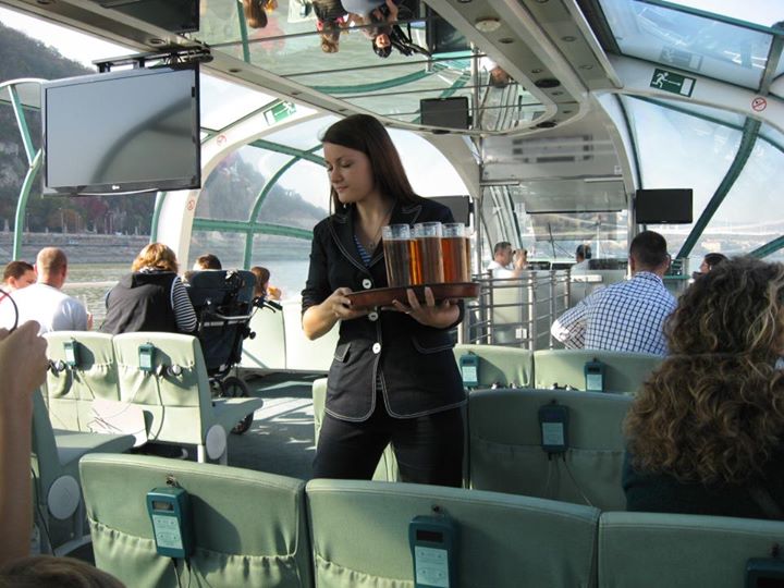 Beers Served on Budapest Legenda Duna Bella Cruise Ship