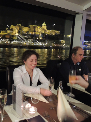 Budapest Fireworks Show on Danube with Dinner and Bar Piano Music