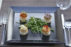 Appetisers on Budapest Cruise