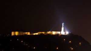 Gellert Hill by Night photo by Zsolt Andrasi
