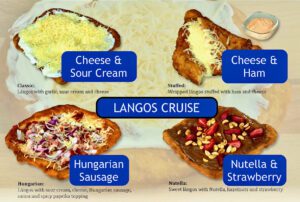 Budapest River Cruise Langos Snack Boat Tour on Danube River