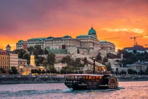 Historical Budapest River Cruise on Kisfaludy Sightseeing Paddle Steamer Boat