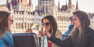 Budapest River Cruise on Danube Sightseeing Boat Downtown Dock City Centre Afternoon Boat Tour