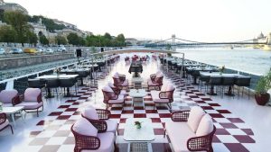 Budapest River Diva Rooftop Open Terrace Grill Dinner Boat Private Event Venue Danube Hire