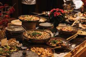 Buffet Dinner Meals on River Diva Cruise Budapest