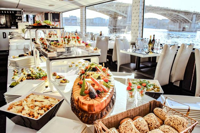 Buffet on Secundus Ship
