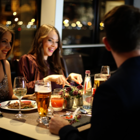 Bar Piano Dinner Cruise Live Music A la Carte Served Boat Budapest
