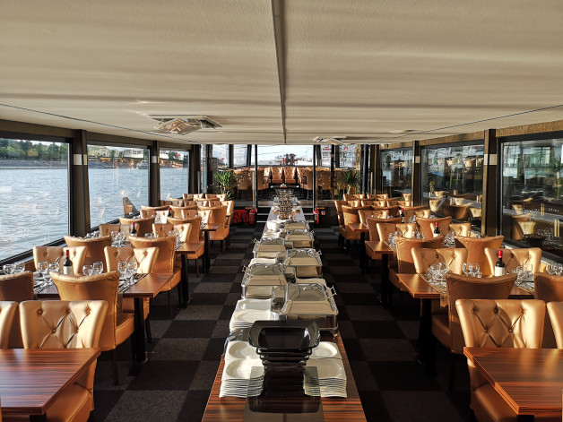 Prestige Ship Buffet Private Cruise Rental Budapest River Cruise