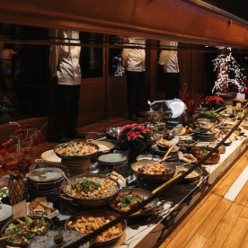 BBQ & Romantic Dinner Cruise with Gourmet Buffet Dinner -Halal- Friendly Options