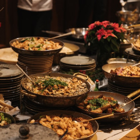 Buffet Dinner Meals on River Diva Cruise Budapest