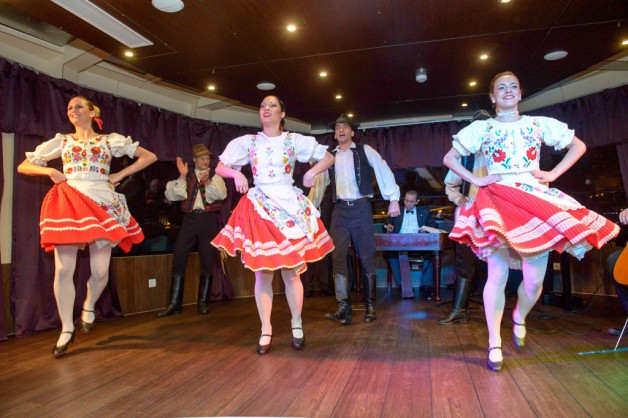 Folk Dance Show on Budapest Cruise