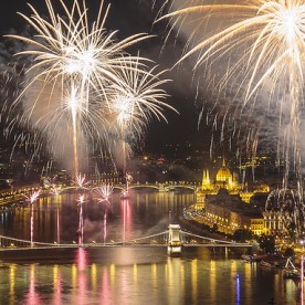 Budapest Fireworks on Aug 20 HK